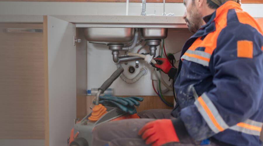 Professional slab leak plumber services in Edgar, WI